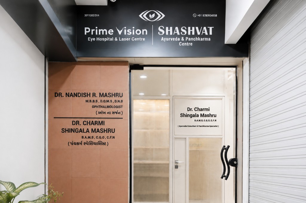 Entrance of Prime Vision Eye Care and Laser Centre